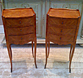 pair of bedside tables